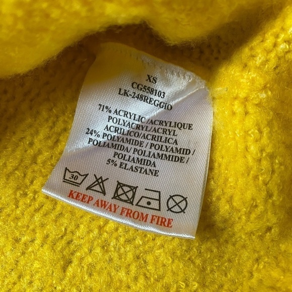Brave Soul Colour Block Cowl Sweater XS - Picture 7 of 7